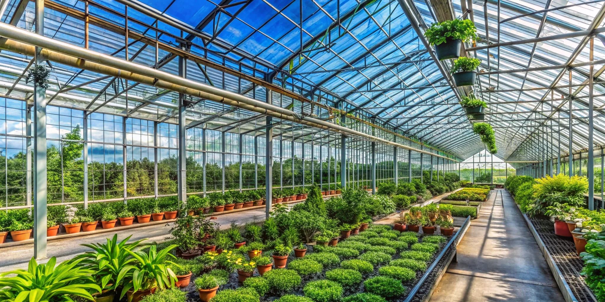 Greenhouse background